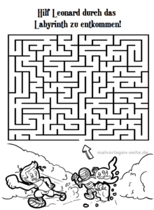 Labyrinth für Erwachsene | Jetzt kostenlos herunterladen