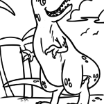 Ausmalbilder Dinosaurier