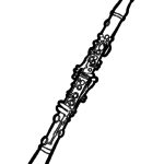 Malvorlage Musikinstrument Klarinette