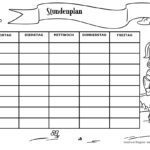 Stundenplan Ritter