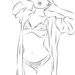 Malvorlage Modedesign & Mode – Lingerie