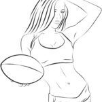 Malvorlage Mode American Football