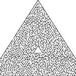 Labyrinth für Erwachsene zum Ausdrucken