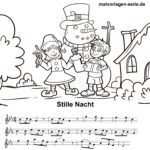 Noten und Text Stille Nacht