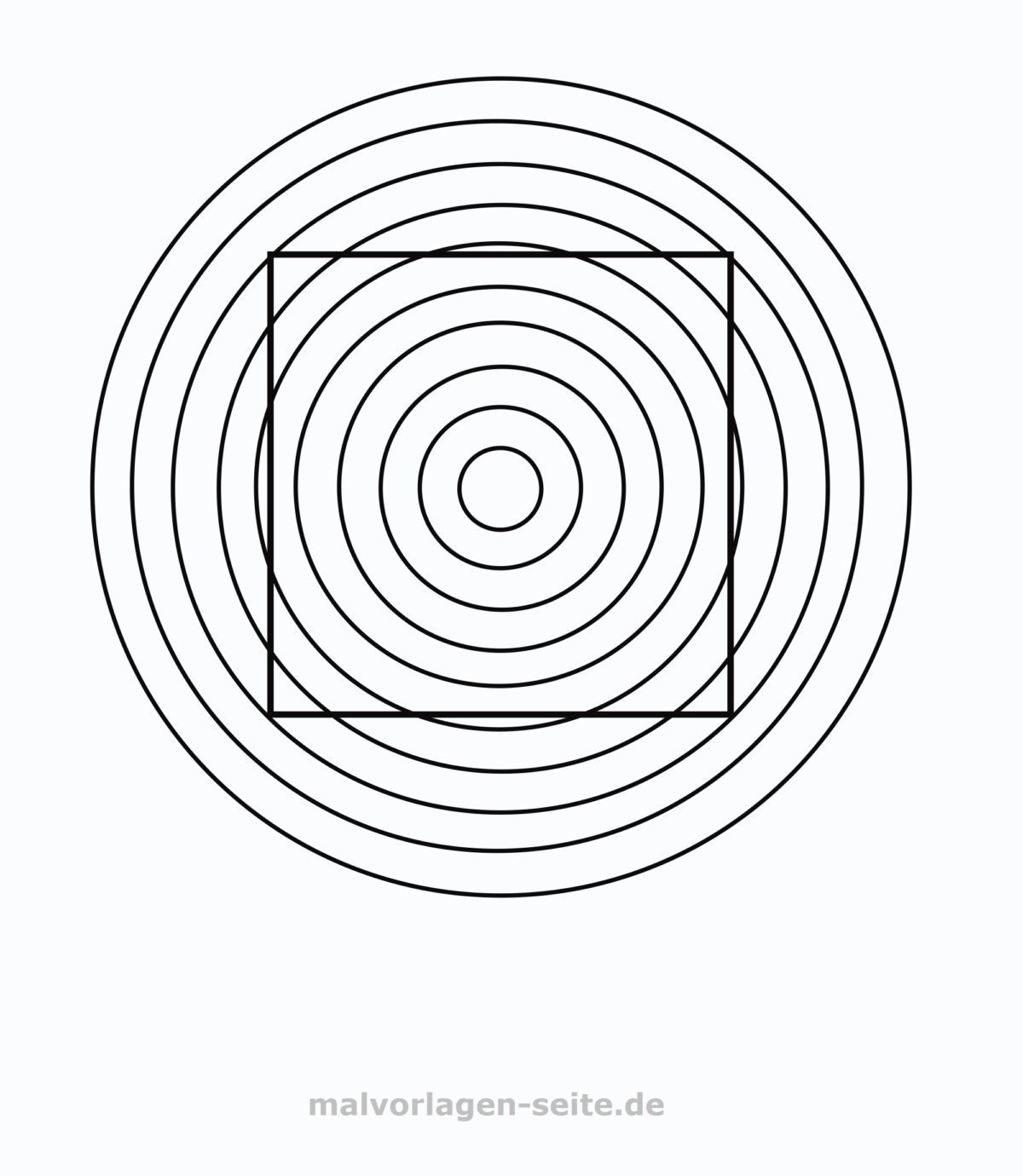 Optische Illusion – Gerade oder krumm?