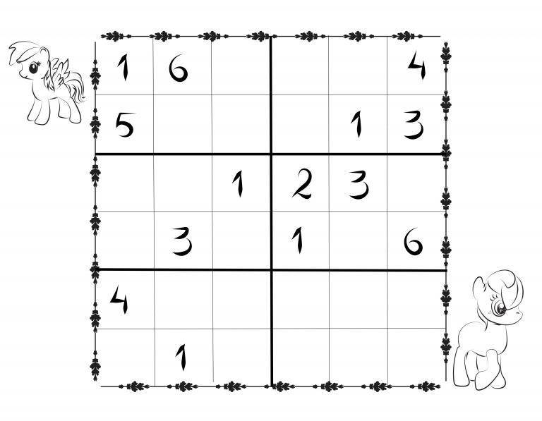 Sudoku Vorlagen F r Kinder 6x6 Kostenlos Herunterladen Und Drucken