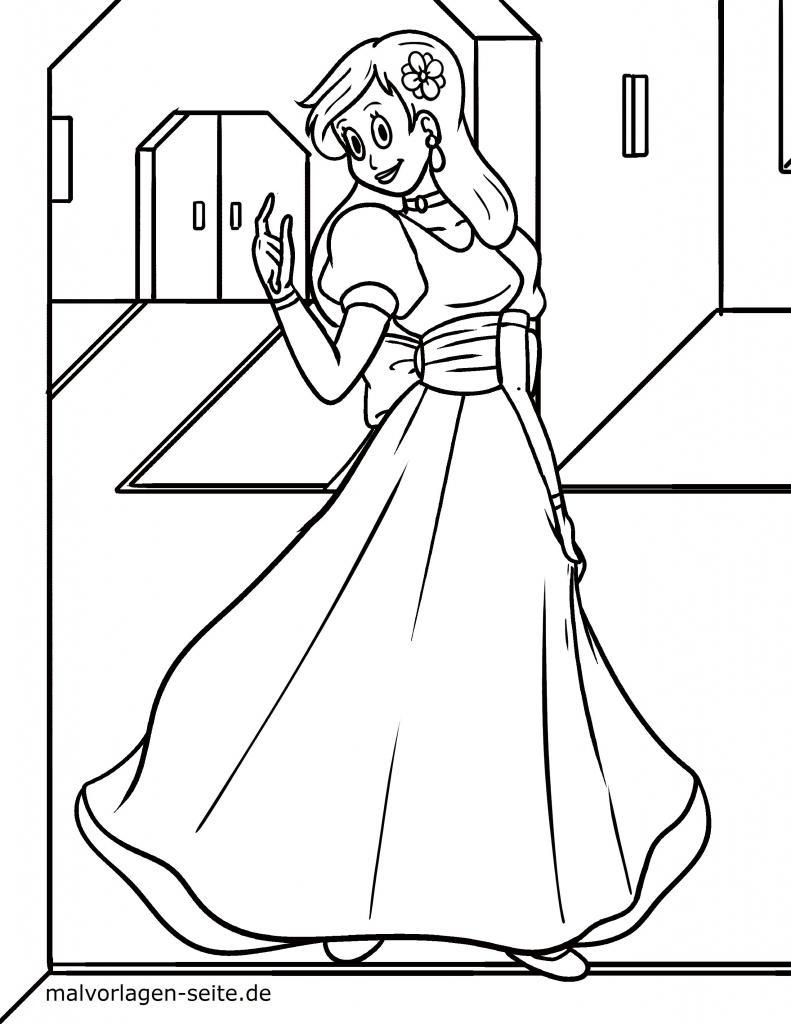 Malvorlagen Prinzessinnen zum Ausmalen für Kinder Malvorlagen Prinzessinnen zum Ausmalen für Kinder
