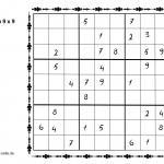 Sudoku 9x9 Vorlage