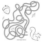 Labyrinth für Kinder – Finde den Weg