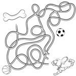 Labyrinth für Kinder – Finde den Weg