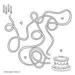 Labyrinth für Kinder – Finde den Weg