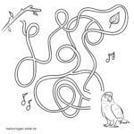 Labyrinth für Kinder – Finde den Weg