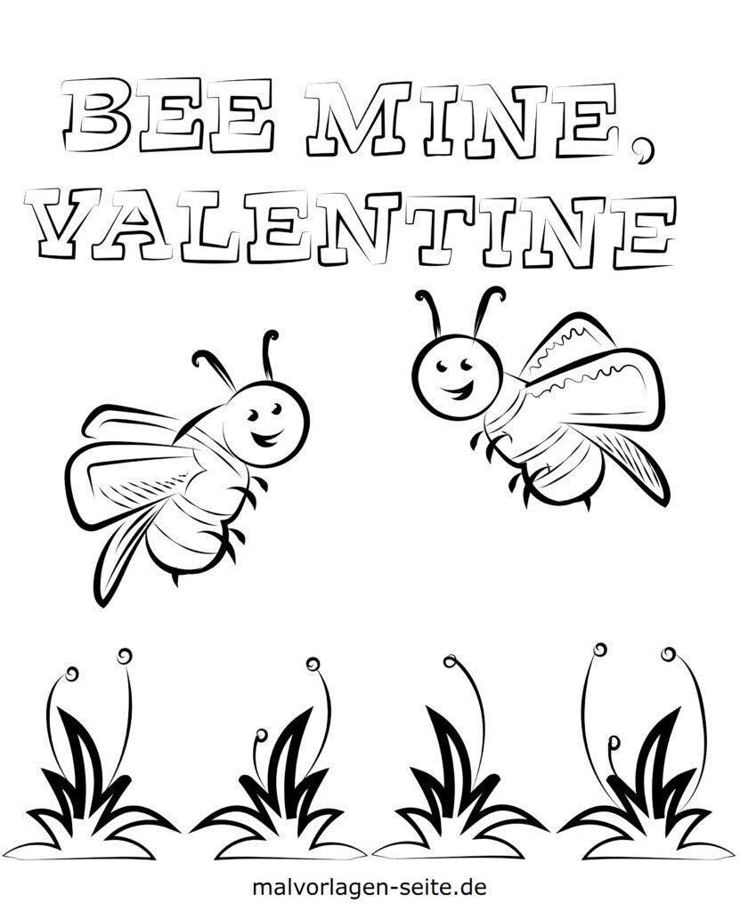 Malvorlage Valentinstag Feiertage Kostenlose Ausmalbilder