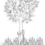 Malvorlage Herbstlaub