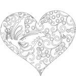 Malvorlage Herz