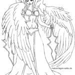 Malvorlage Manga Comic Figur Malvorlage Manga - Engel