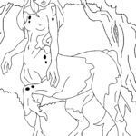 Malvorlage Manga Zentaur Malvorlage Manga - weiblicher Zentaur