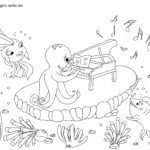 Malvorlage Unter Wasser