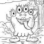 Malvorlage Monster Malvorlage Monster