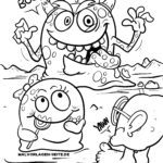 Malvorlage Monster Kinder Malvorlage Monster-Kinder