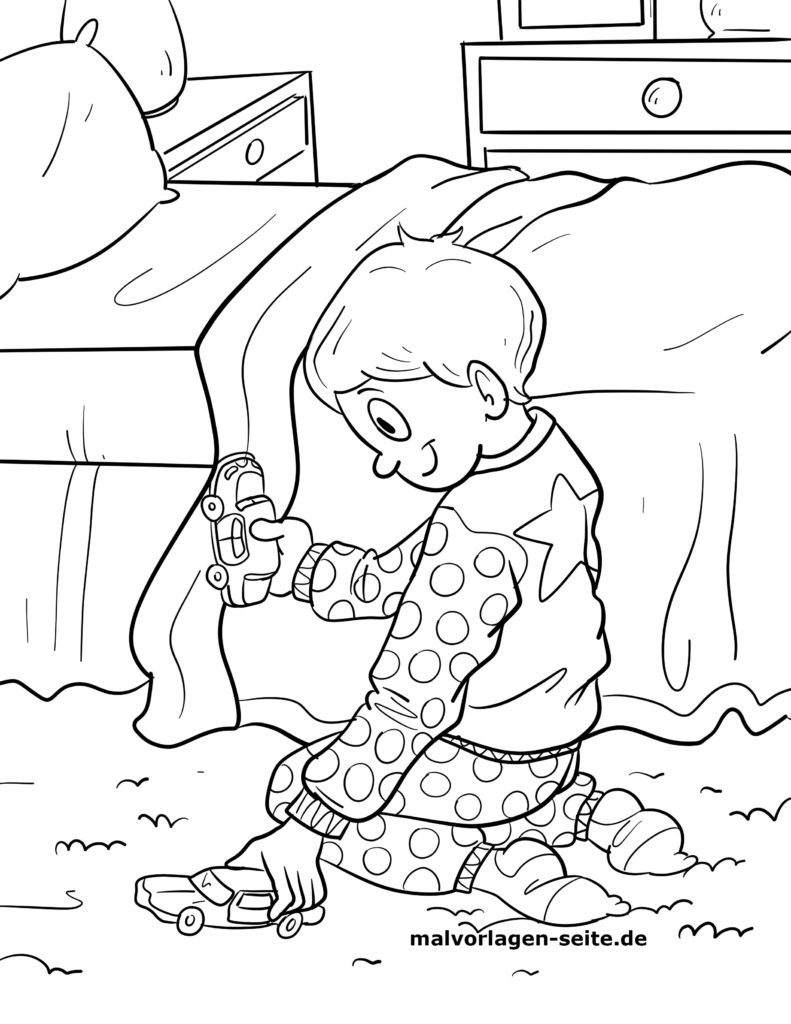 Malvorlagen Kleidung / Kleidungsstücke zum Ausmalen für Kinder