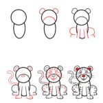 Wie malt man einen Tiger