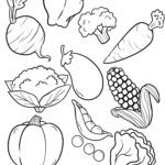 Malvorlage Gemüse
