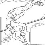 Malvorlage Stabhochsprung | Leichtathletik Malvorlage Stabhochsprung Leichtathletik