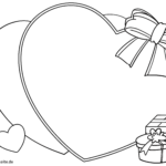 Gutschein Vorlage zum Ausmalen