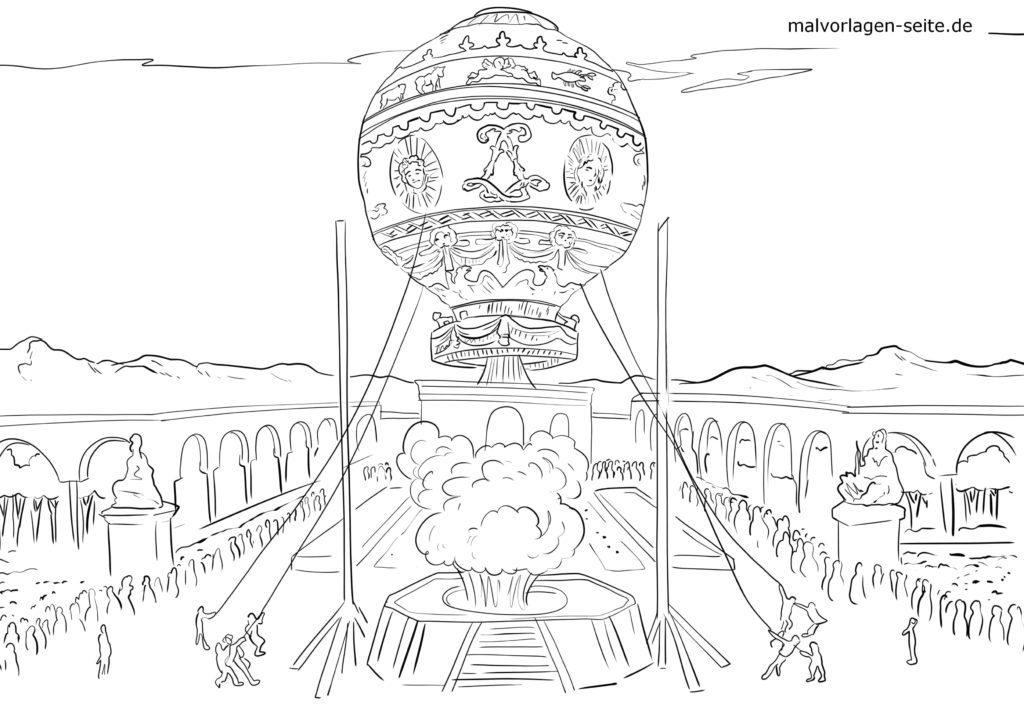 Malvorlage Römersiedlung | Römer Geschichte | Jetzt kostenlos herunterladen