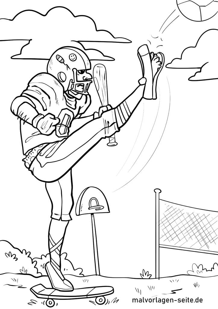 Malvorlagen American Football und Super Bowl kostenlos drucken Malvorlagen American Football und Super Bowl kostenlos drucken