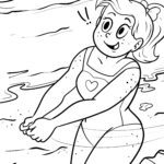 Malvorlage Volleyball zum Ausmalen