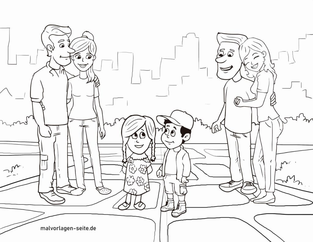 Malvorlagen Familie & Familienleben mit Eltern und Kindern Malvorlagen Familie & Familienleben mit Eltern und Kindern