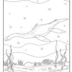 Malvorlage Plesiosaurus