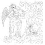 Malvorlage Halloween