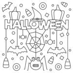 Malvorlage Halloween