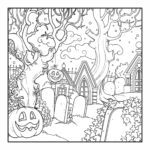 Malvorlage Halloween