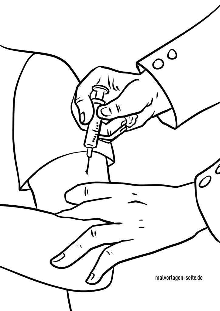 Ausmalbilder Gesundheit &amp; Hygiene kostenlos ausmalen