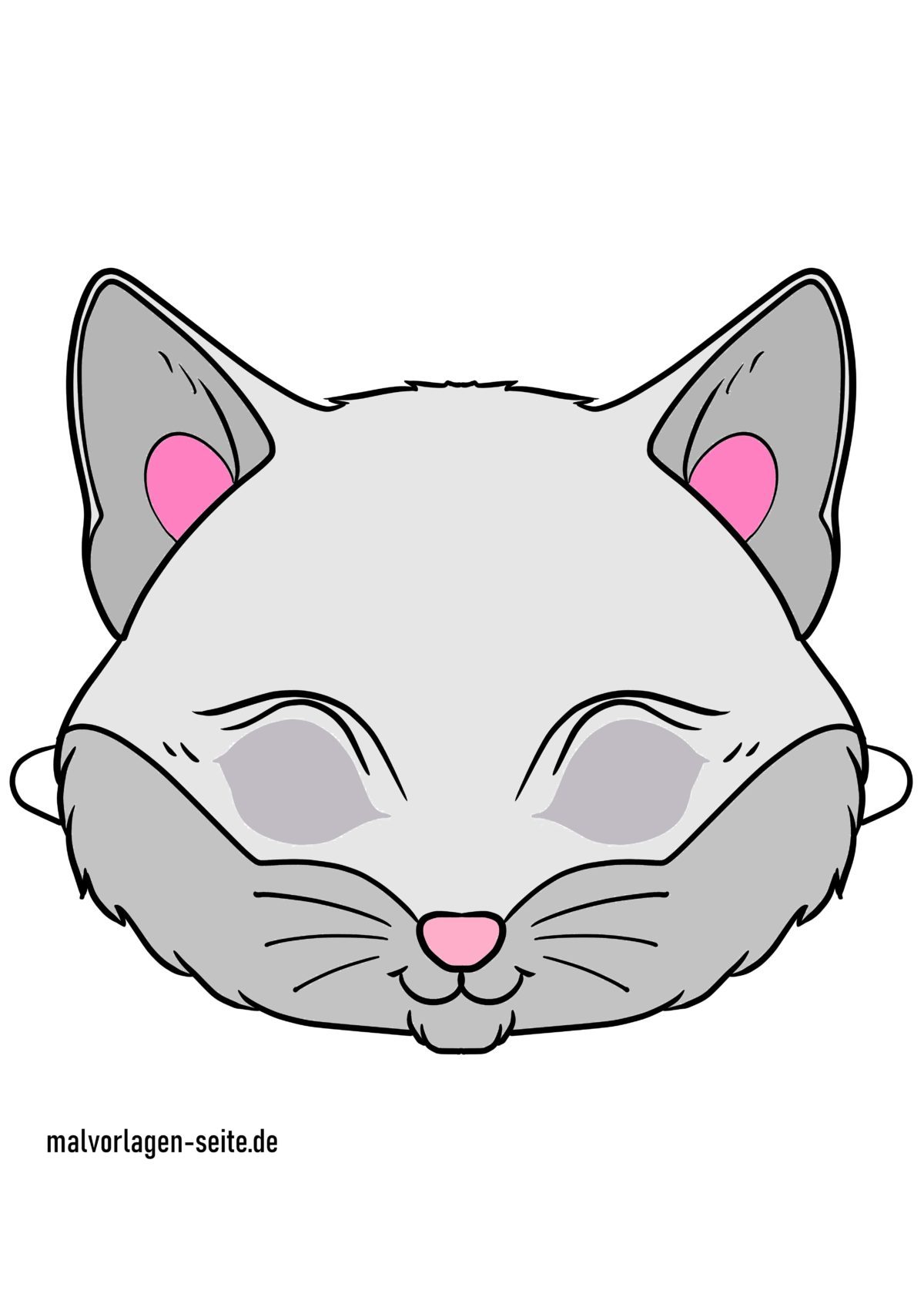 Katzenmasken zum Ausmalen: Kreativer Spaß für Groß und Klein!