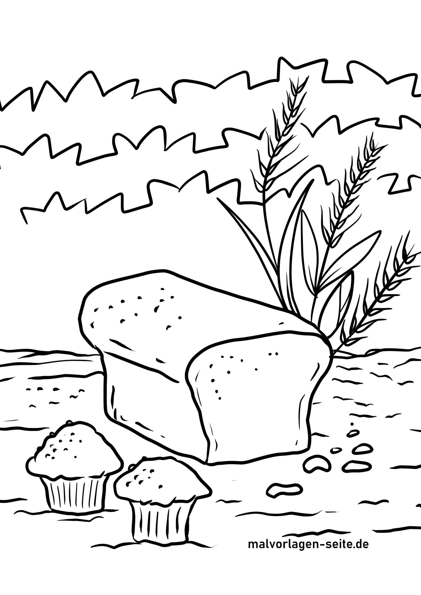 Malvorlage Backen Getreide Essen Kostenlose Ausmalbilder Malvorlage Backen Getreide Essen Kostenlose Ausmalbilder