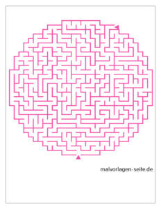Labyrinthe für Erwachsene | Jetzt kostenlos herunterladen
