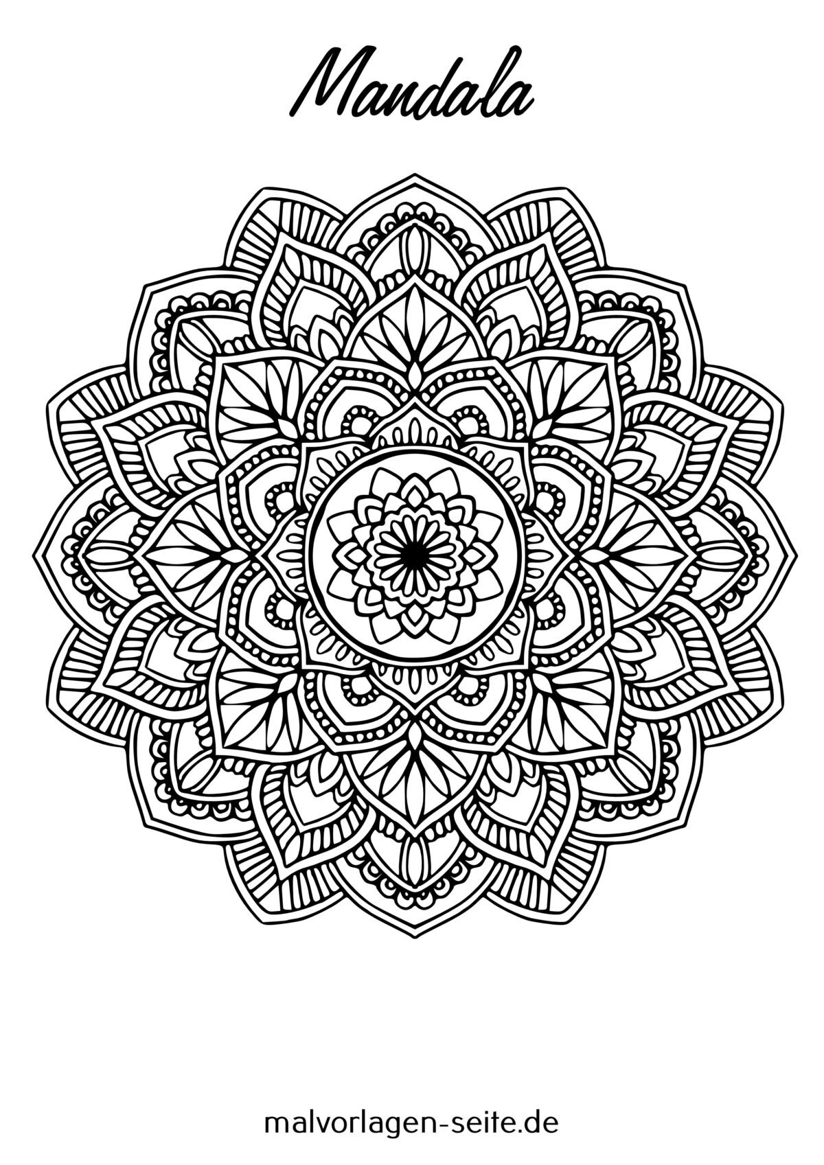 Mandala für Erwachsene
