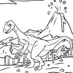 Malvorlage Therizinosaurus