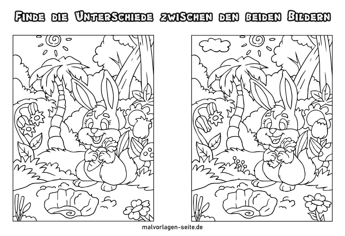 Fehlerbild - Unterschiede finden