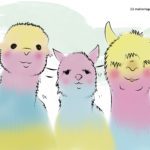 Bunte Regenbogen Alpakas