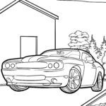 Malvorlage Auto Malvorlage Auto Sportwagen