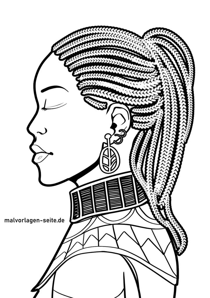 ausmalbilder frauen
