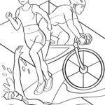 Malvorlage Triathlon