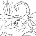 Malvorlage Skorpion