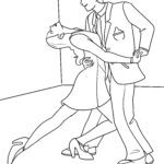 Malvorlage Tango tanzen Malvorlage Tango